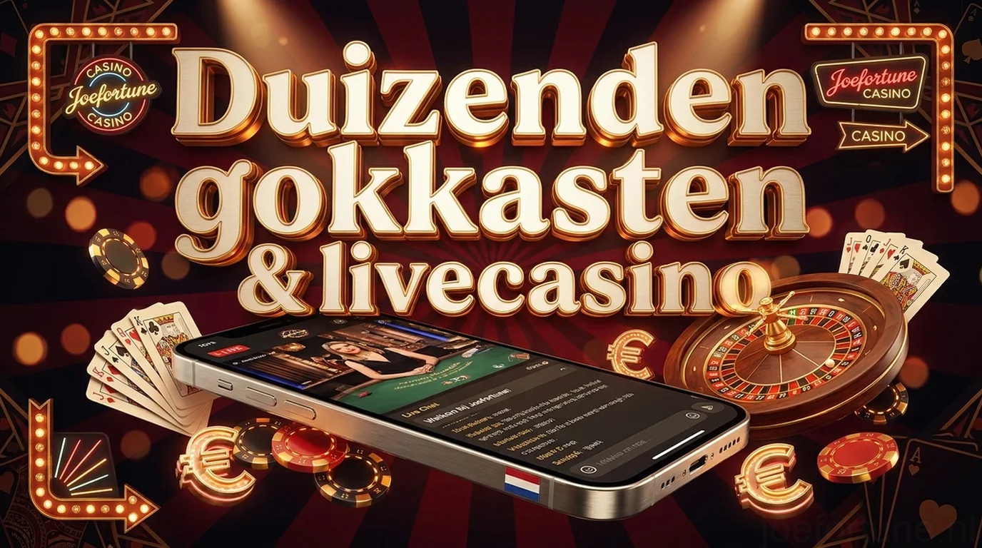 Duizenden gokkasten& livecasino